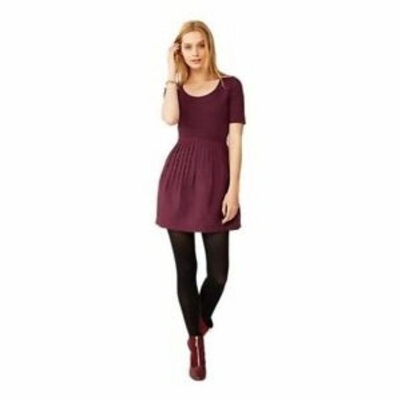 kate spade Dresses & Skirts - KATE SPADE Saturday Combo tulip dress wine